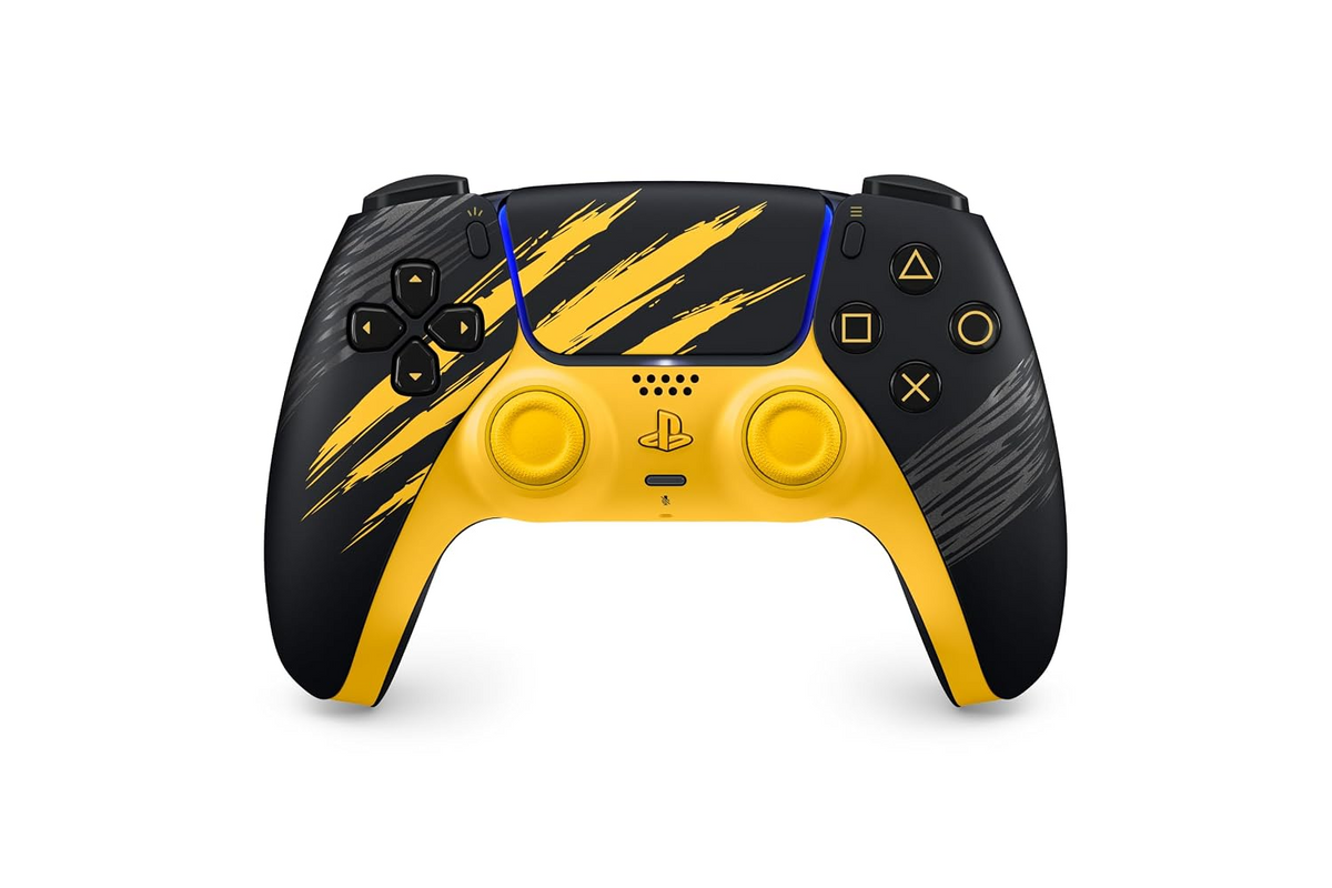 PlayStation DualSense® Wireless Controller - Marvel’s Wolverine Battle Yellow Limited Edition