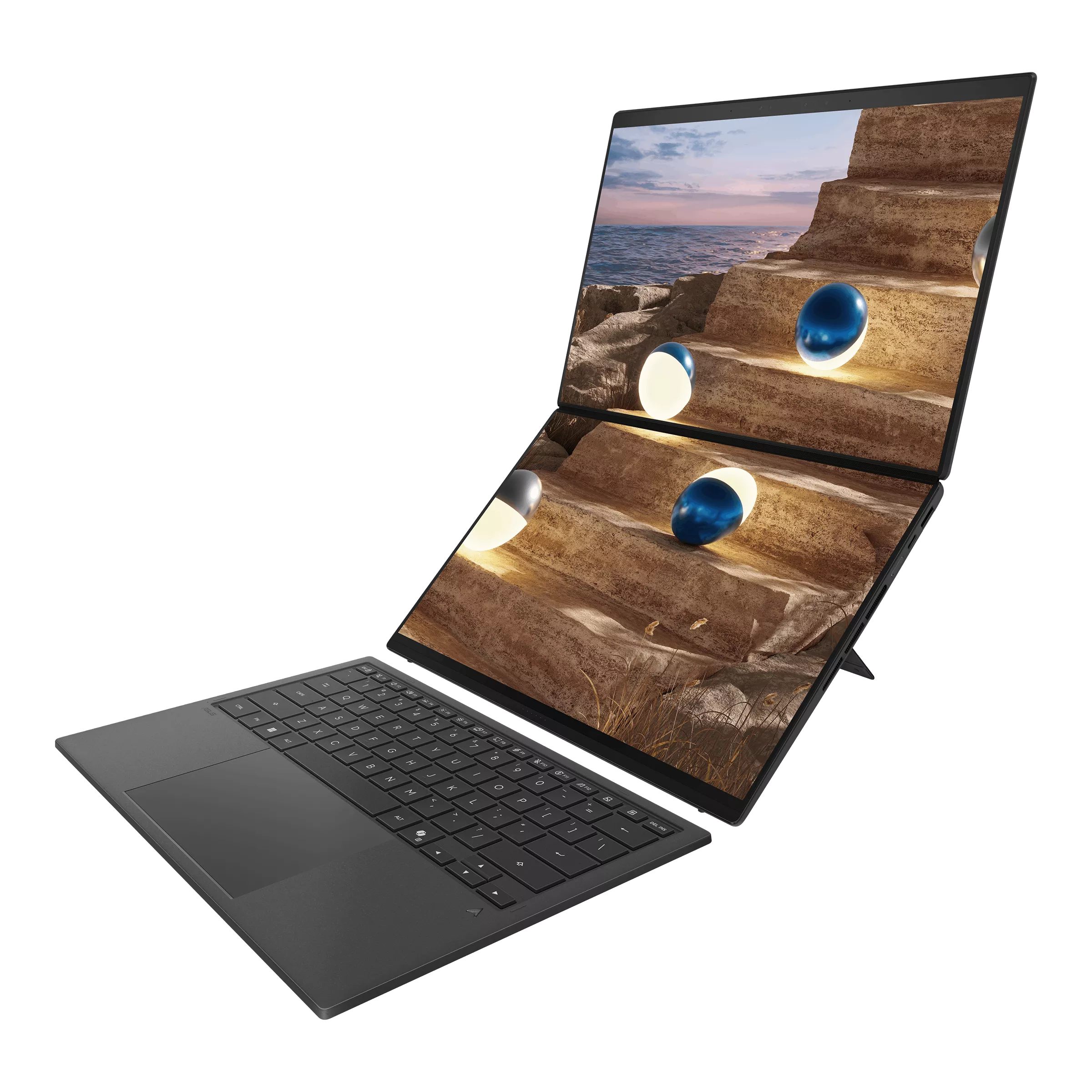 ASUS Zenbook Duo (UX8407AA-SN099W) – Intel Core Ultra 9 386H , 32GB LPDDR5X, 2TB , 14