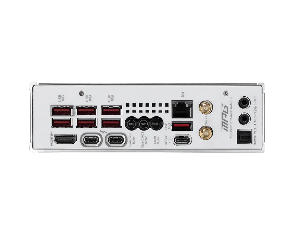 MPG Z890I EDGE TI WIFI Intel® Core™ Ultra Processors (Series 2) LGA 1851 MOTHERBOARD