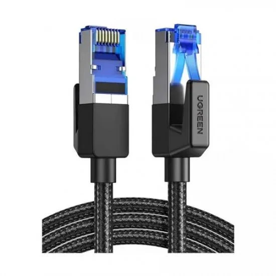 UGREEN NW153 Cat8 Pure Copper Ethernet Cable Braided (Black)
