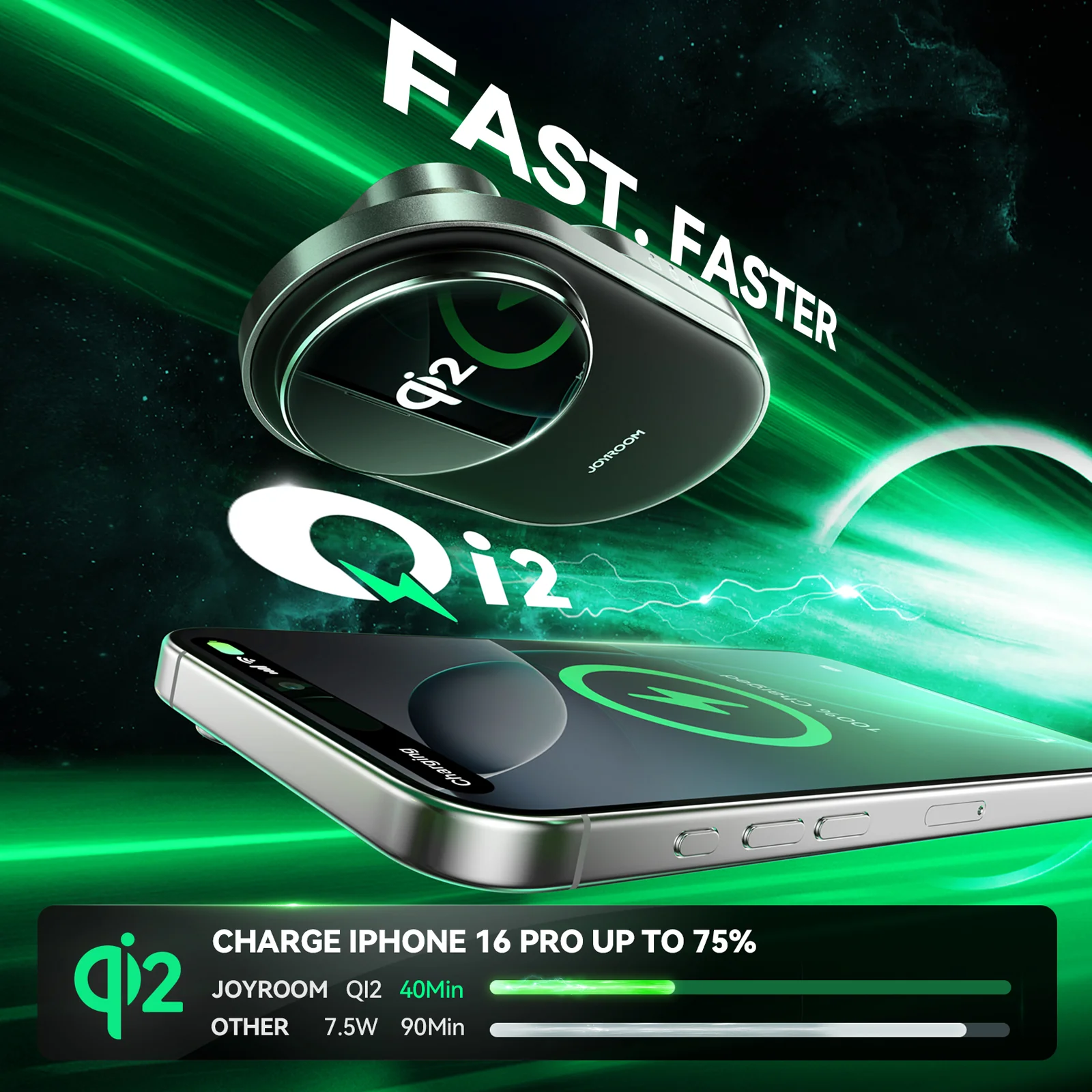 JOYROOM JR-W17 Qi2 3 in1 Wireless Charger