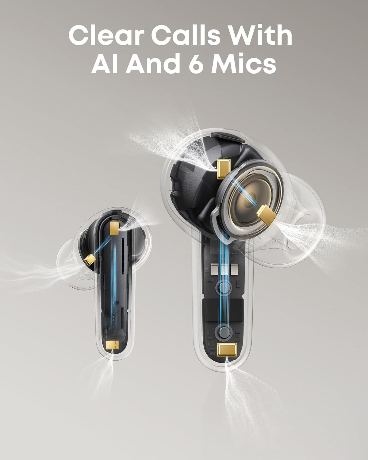 Anker Soundcore P41i Adaptive Noise Cancelling Earbuds with Portable Charging