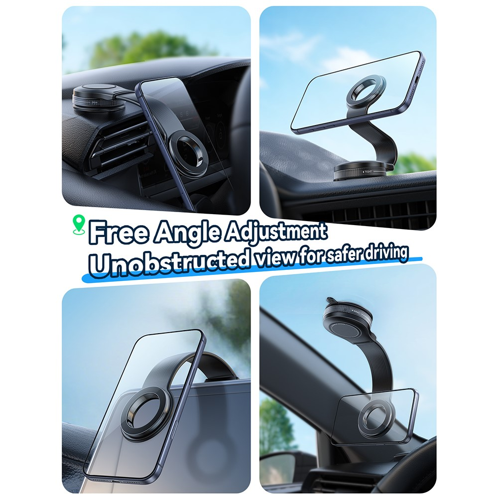 JOYROOM JR-ZS518 Bendable Magnetic Phone Holder-Black