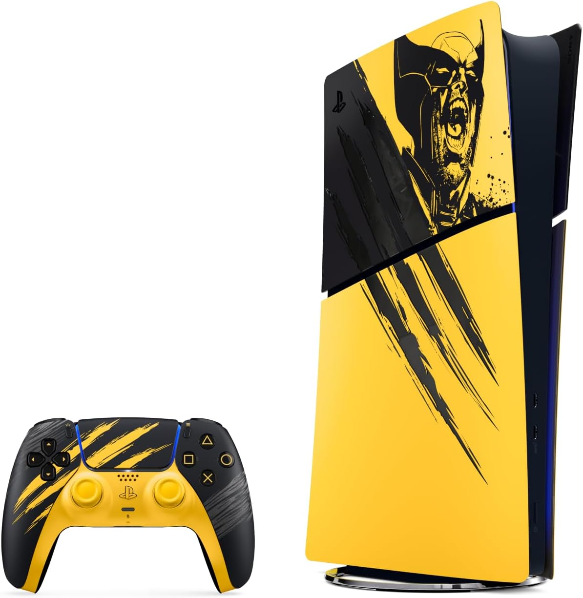 PlayStation 5 Digital Edition – Marvel’s Wolverine Battle Yellow Limited Edition Bundle / Pre Order