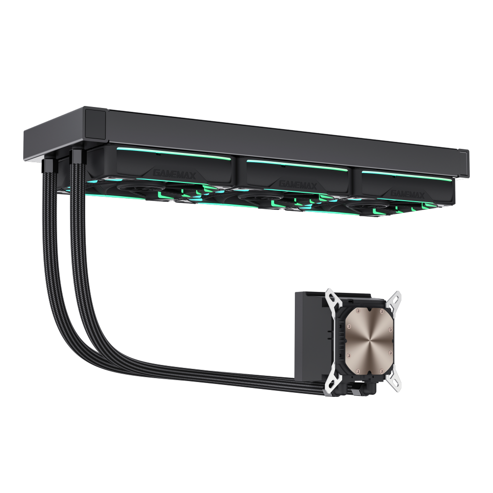 GAMEMAX HAILSTORM 360 LCD BLACK LIQUID COOLING