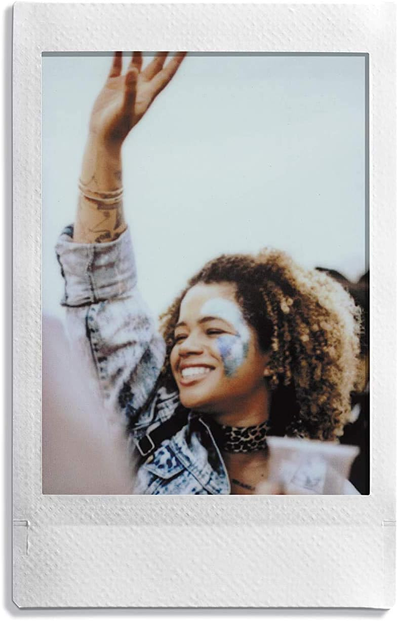 Fujifilm Instax Mini Instant Film Twin Pack (White)- 20 Sheet
