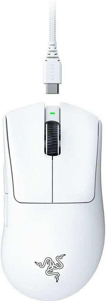 RAZER DEATHADDER V3 PRO  ULTRA-LIGHTWEIGHT WIRELESS  MOUSE - WHITE