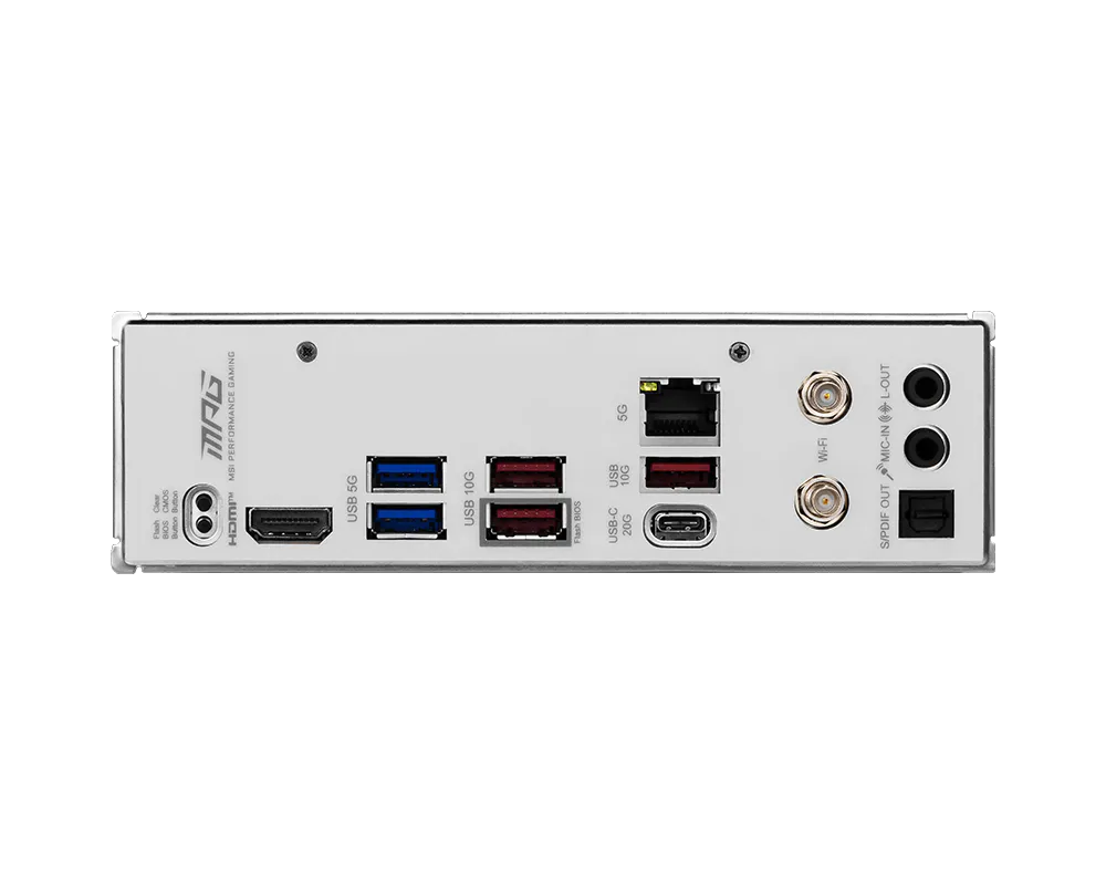MPG B850I EDGE TI WIFI Supports AMD Ryzen™ 9000/ 8000/ 7000 Series Desktop Processors Socket AM5MOTHERBOARD