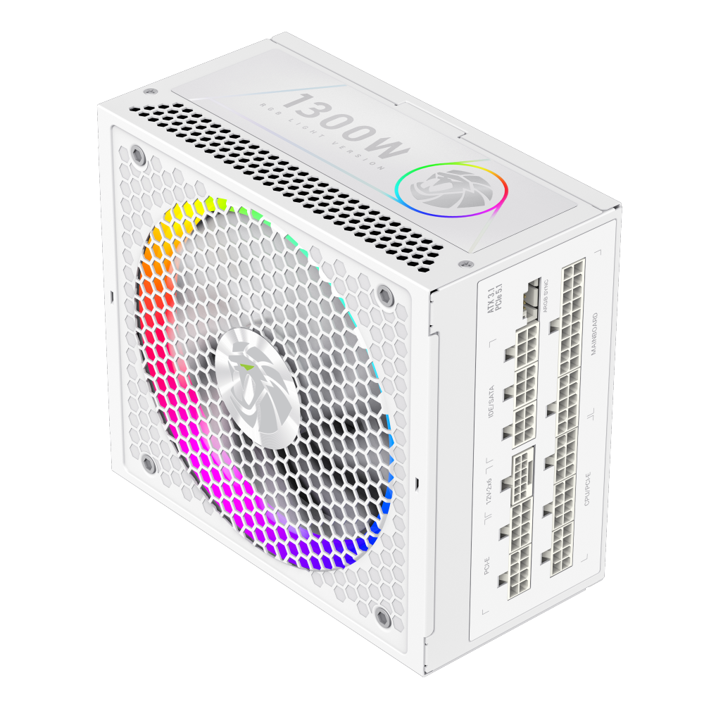 GAMEMAX RGB PRO 1300P WHITE  POWER SUPPLY