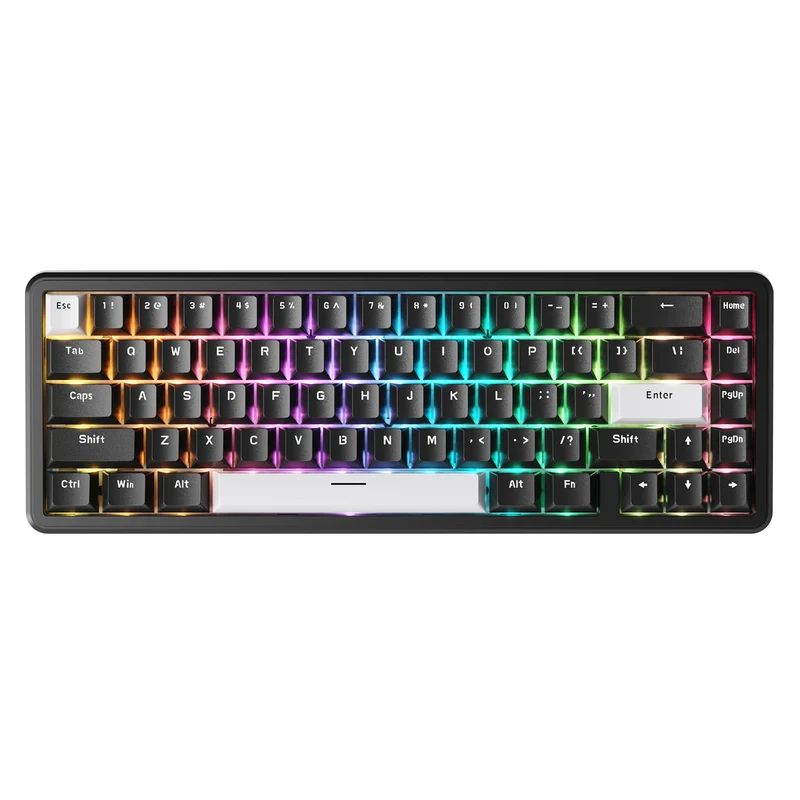 ATTACK SHARK X65 HE Magnetic Switch Rapid Trigger Keyboard - Black ATTACK SHARK X65 HE Magnetic Switch Rapid Trigger Keyboard - Black