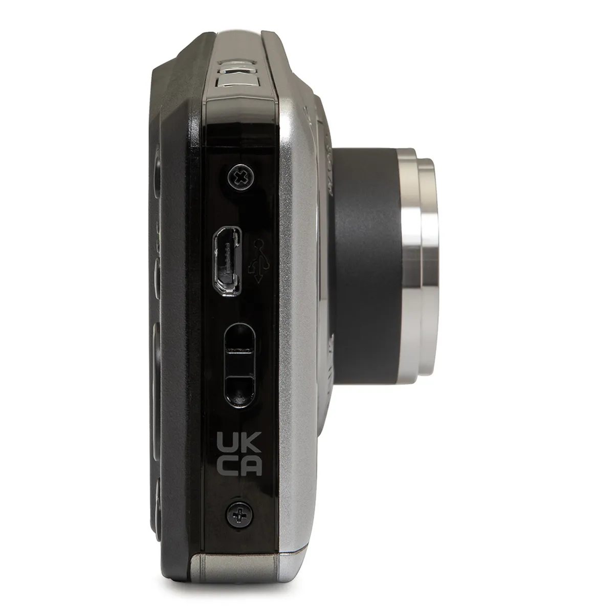 KODAK COMPACT DIGITAL CAMERA FZ55 5X OPTICAL ZOOM CMOS LI-ION BATTERY SILVER