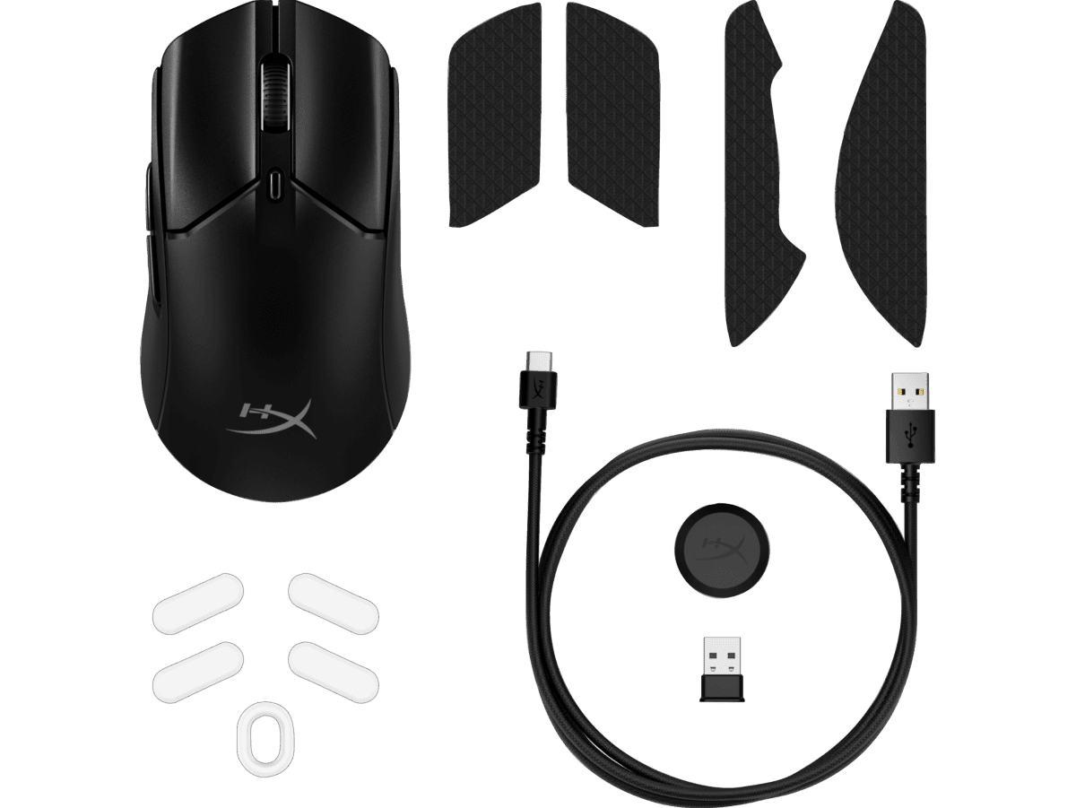 HyperX Pulsefire Haste 2 Wireless Gaming Mouse - Black