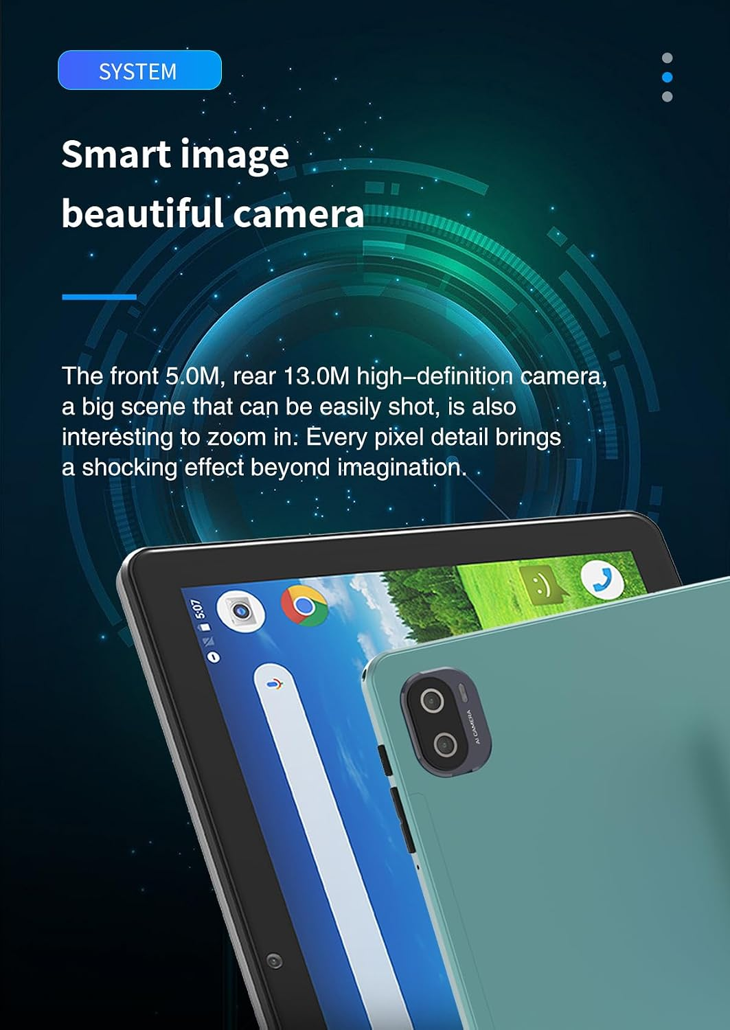 VIKUSHA VZ-30 PRO Smart Android Tablet 10.1