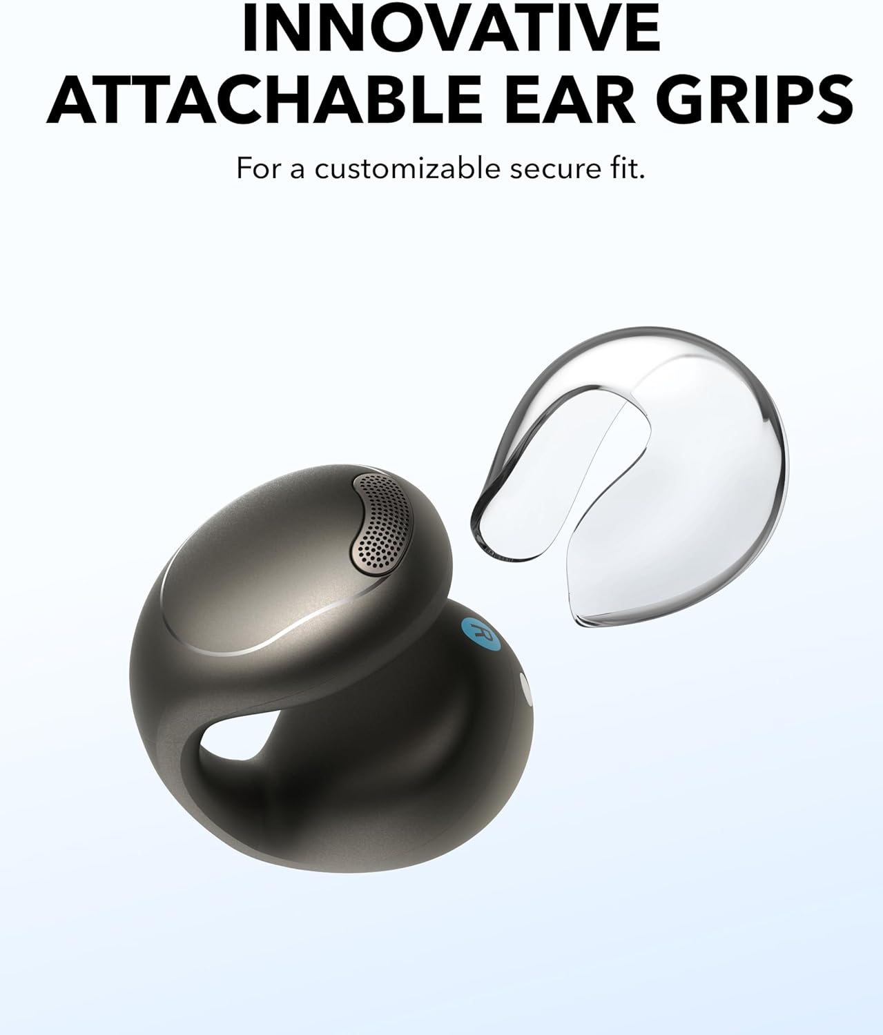 Anker Soundcore C40i ,Open-Ear Earbuds, Clip-On Headphones, Flexible Joint Design