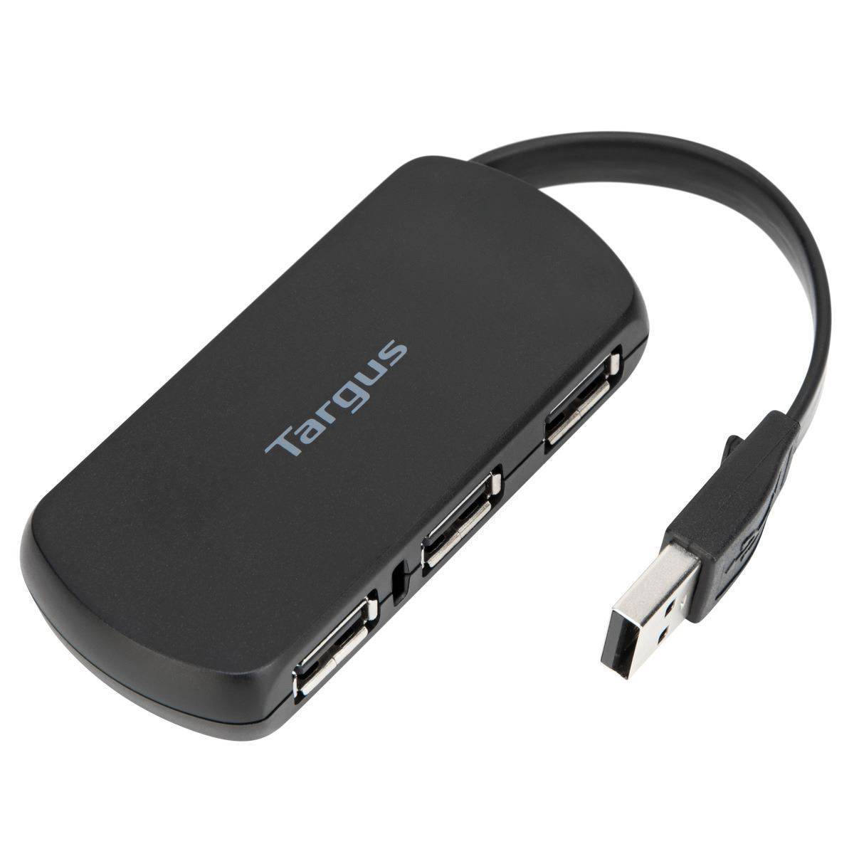 TARGUS 4-PORT USB 2.0 HUB BLACK
