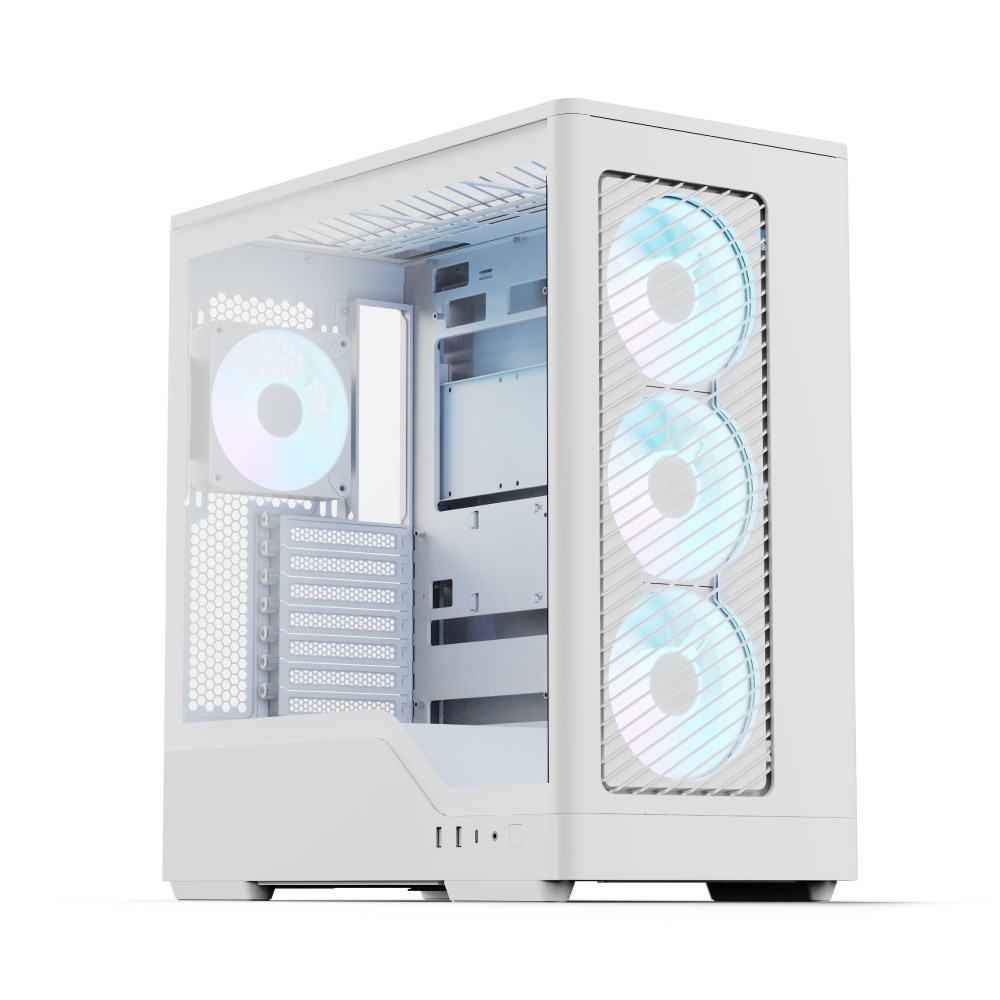 AEROCOOL D520A GAMING CASE - WHITE