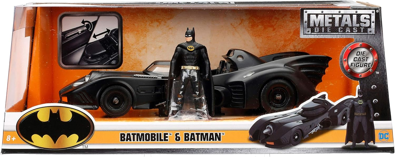 DC Batmobile Diecast Model 1:24 1989 BA8504C 1989 Diecast Model