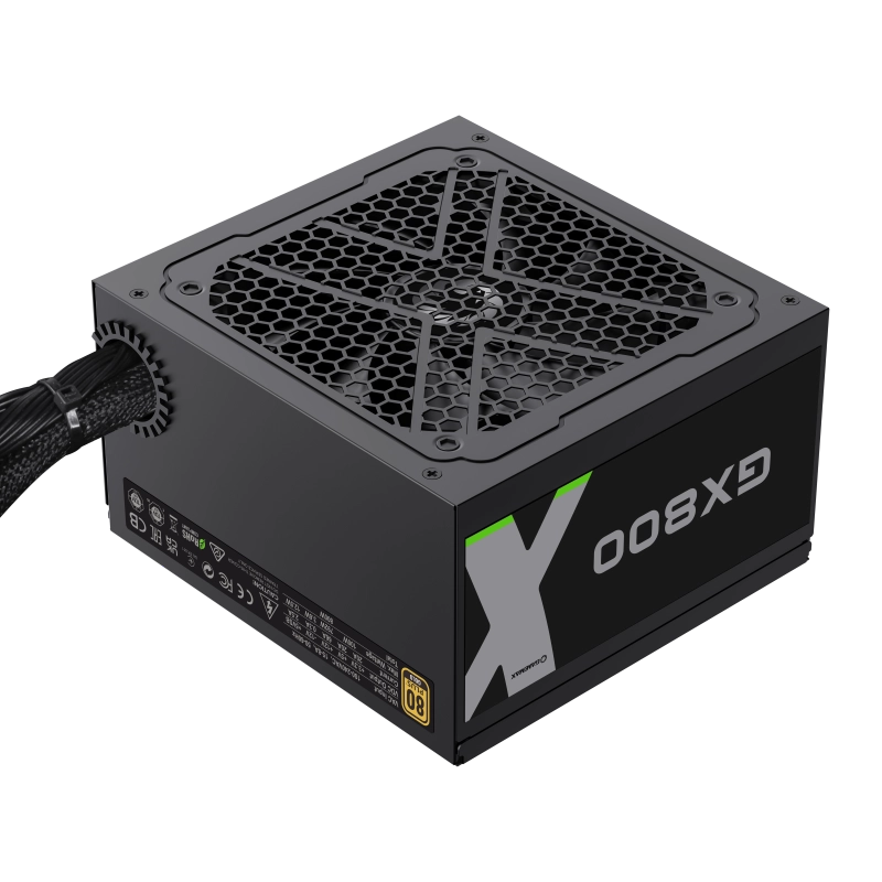 GAMEMAX GX-800 GOLD BLACK POWER SUPPLY