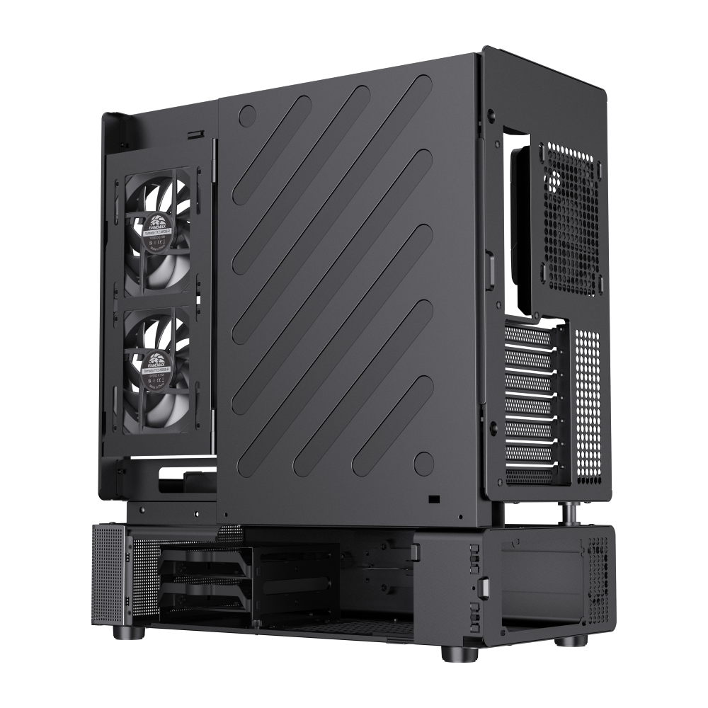 GAMEMAX N90 BG GAMING CASE BLACK