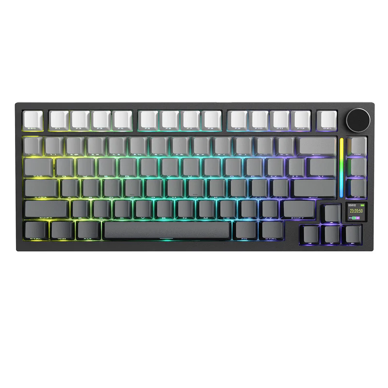 ATTACK SHARK X820Ultra Tri-mode Gasket Shark Switch Mechanical Keyboard - Moonlit Night