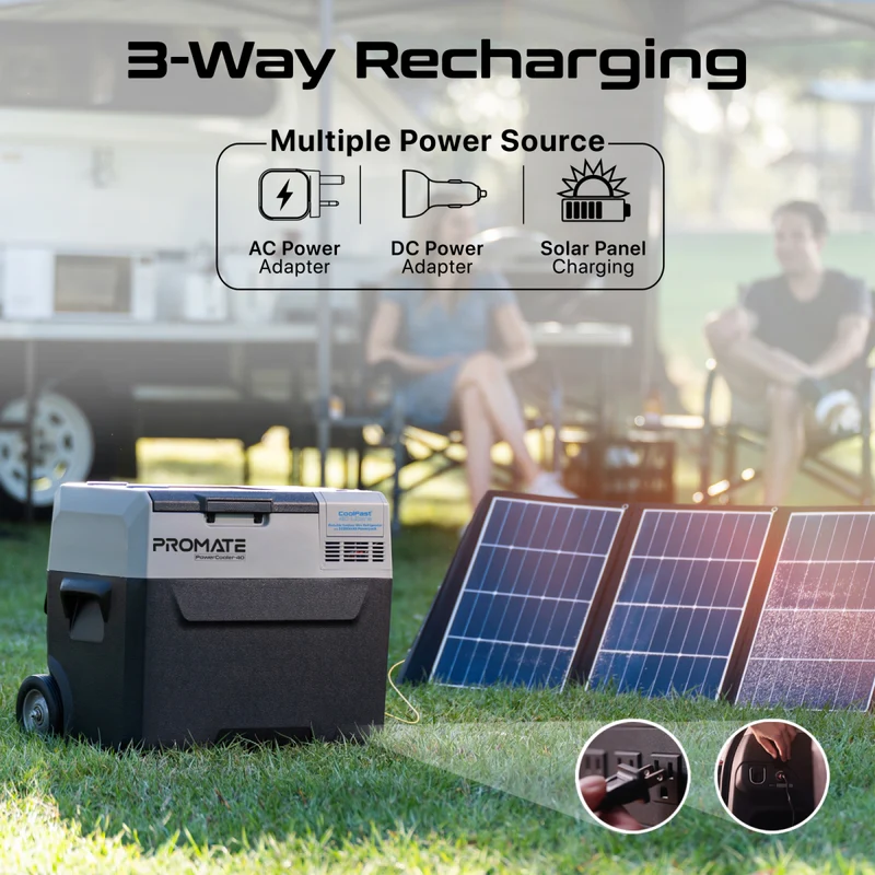 PROMATE POWERCOOLER-40 LITERS-PORTABLE OUTDOOR MINI
