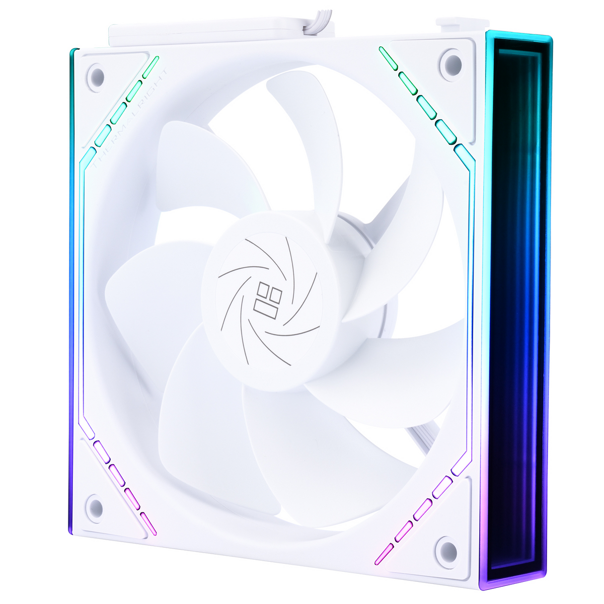 THERMALRIGHT TL-M12QR X3   120MM REVERSE AIR FLOW  ARGB FANS - WHITE