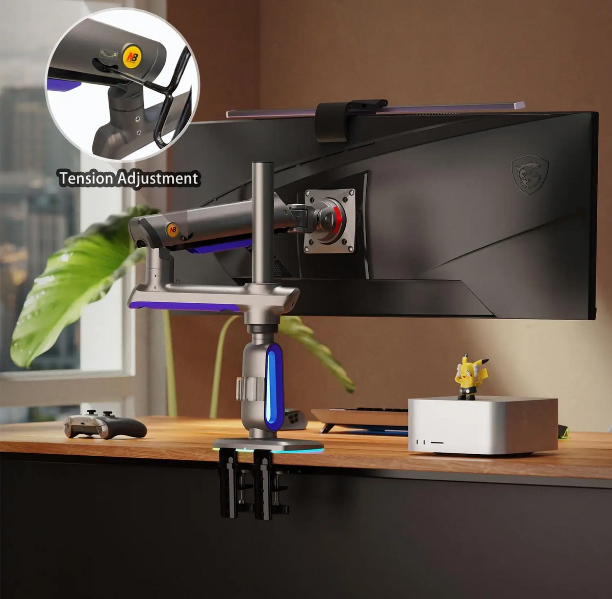 NB NORTH BAYOU G80 ERGONOMIC Monitor Arm for Screen up to 60 inches
