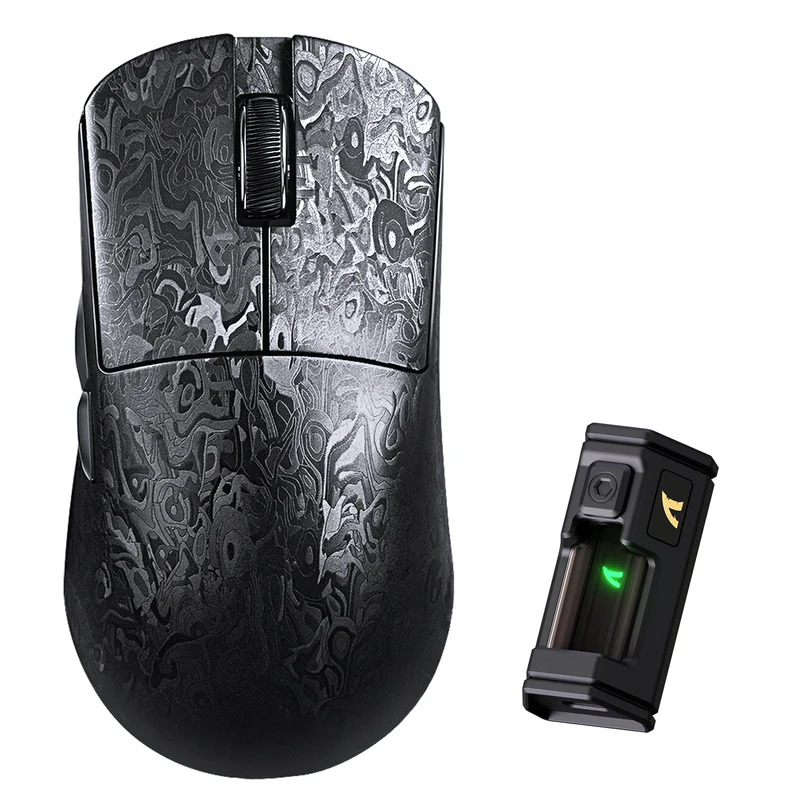 ATTACK SHARK X11 ULTRA MOUSE  PAW3950MAX  TRI MODE BLACK COLOR