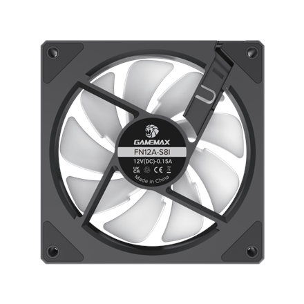 GAMEMAX FN12A-S8I  BLACK COOLING FAN