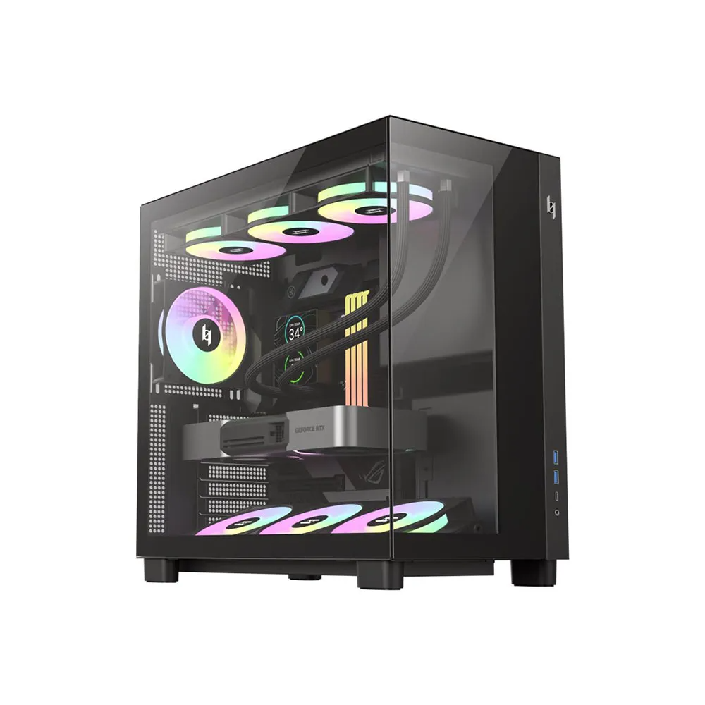 GAMEMAX NEX C53 BLACK GAMING CASE
