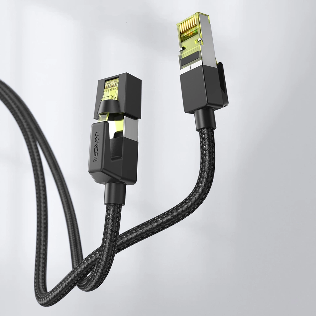 UGREEN NW150 CAT7 Shielded Round Cable with Braided Modular Plugs