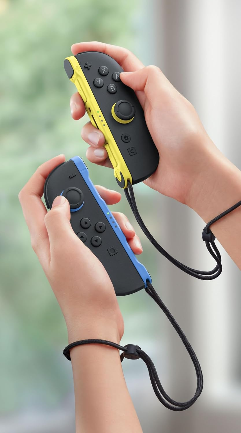 Nintendo Switch 2 Left and Right Joy-Con 2 Controllers - Blue/Light Yellow