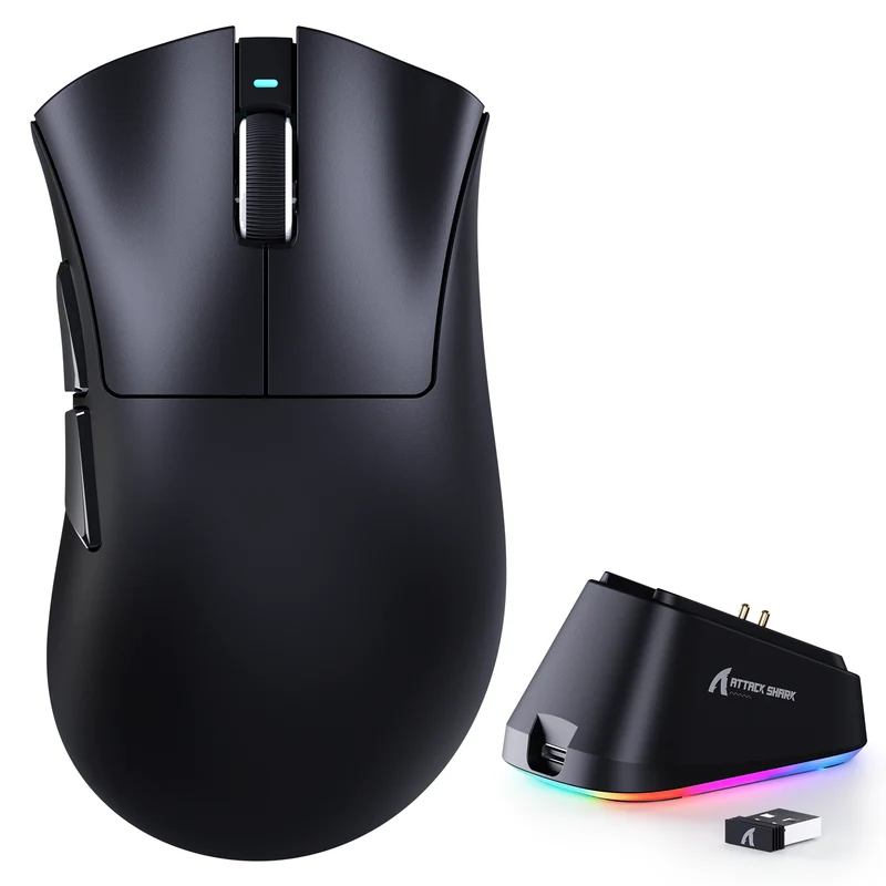 ATTACK SHARK V3 PRO WIRELESS Mouse -BLACK