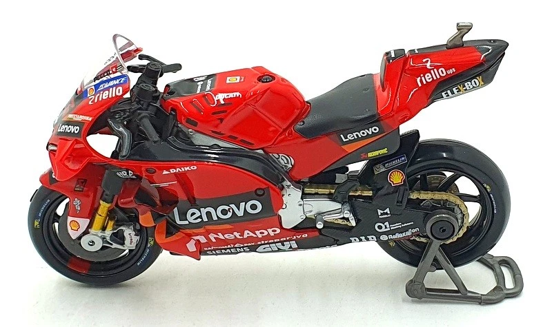 Maisto MotoGP Ducati Desmosedici GP22 Pecco Bagnaia World Champion 2022