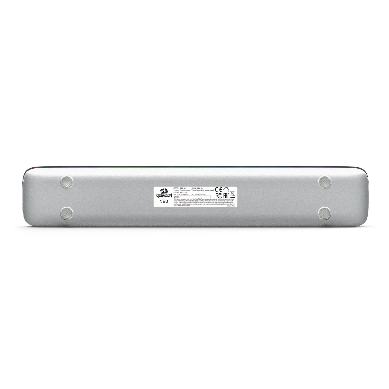 REDRAGON G515G NEO DUAL MODE RGB SOUNDBAR WHITE