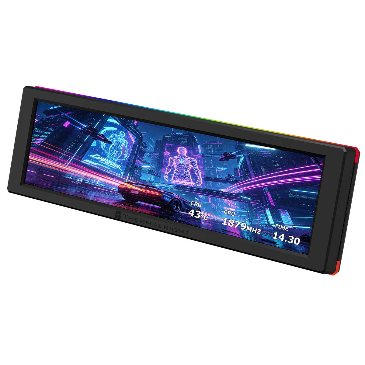Thermalright Trofeo Vision 9.16 ARGB LCD Screen for Cases - BLACK