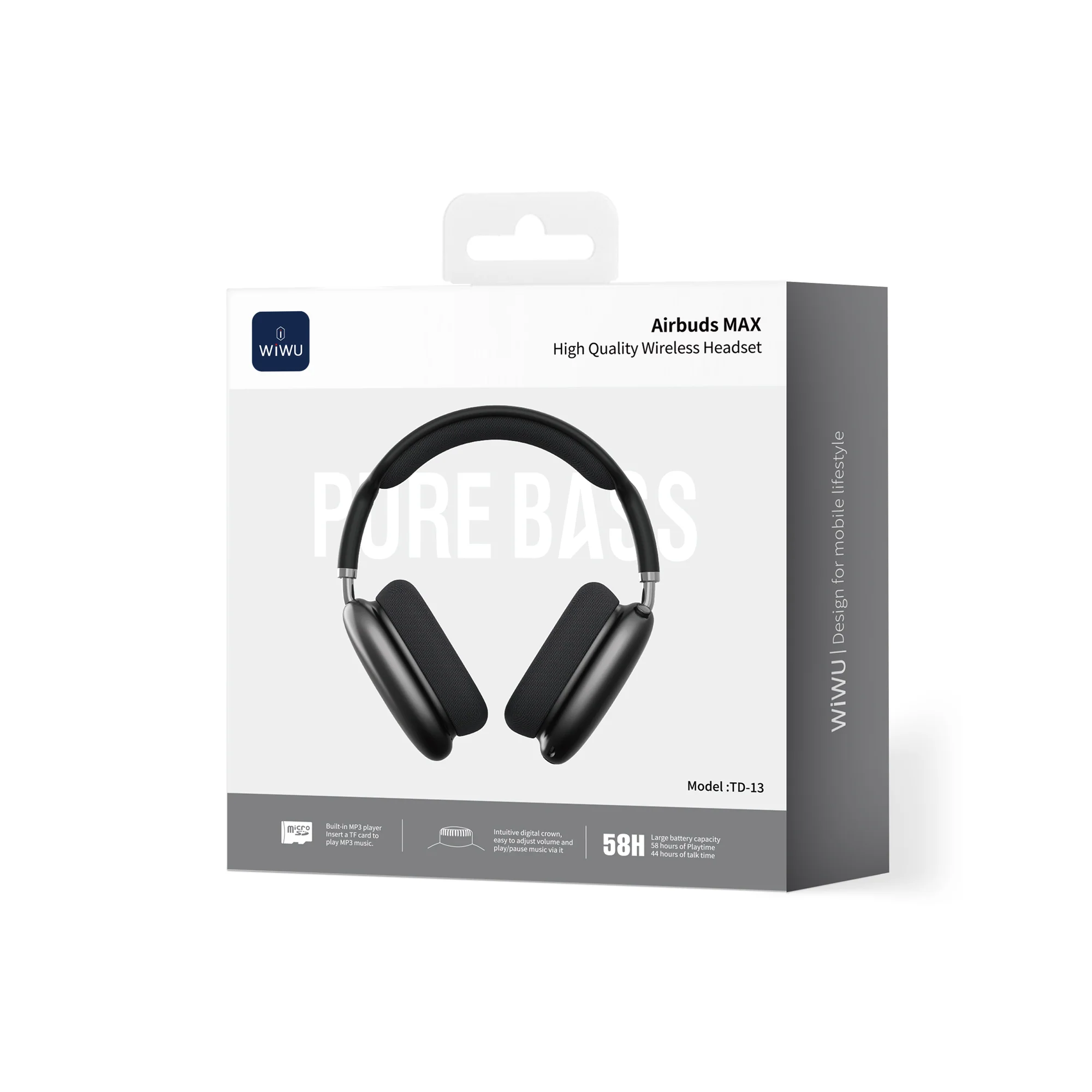 WIWU Airbuds MAX Headset TD-13