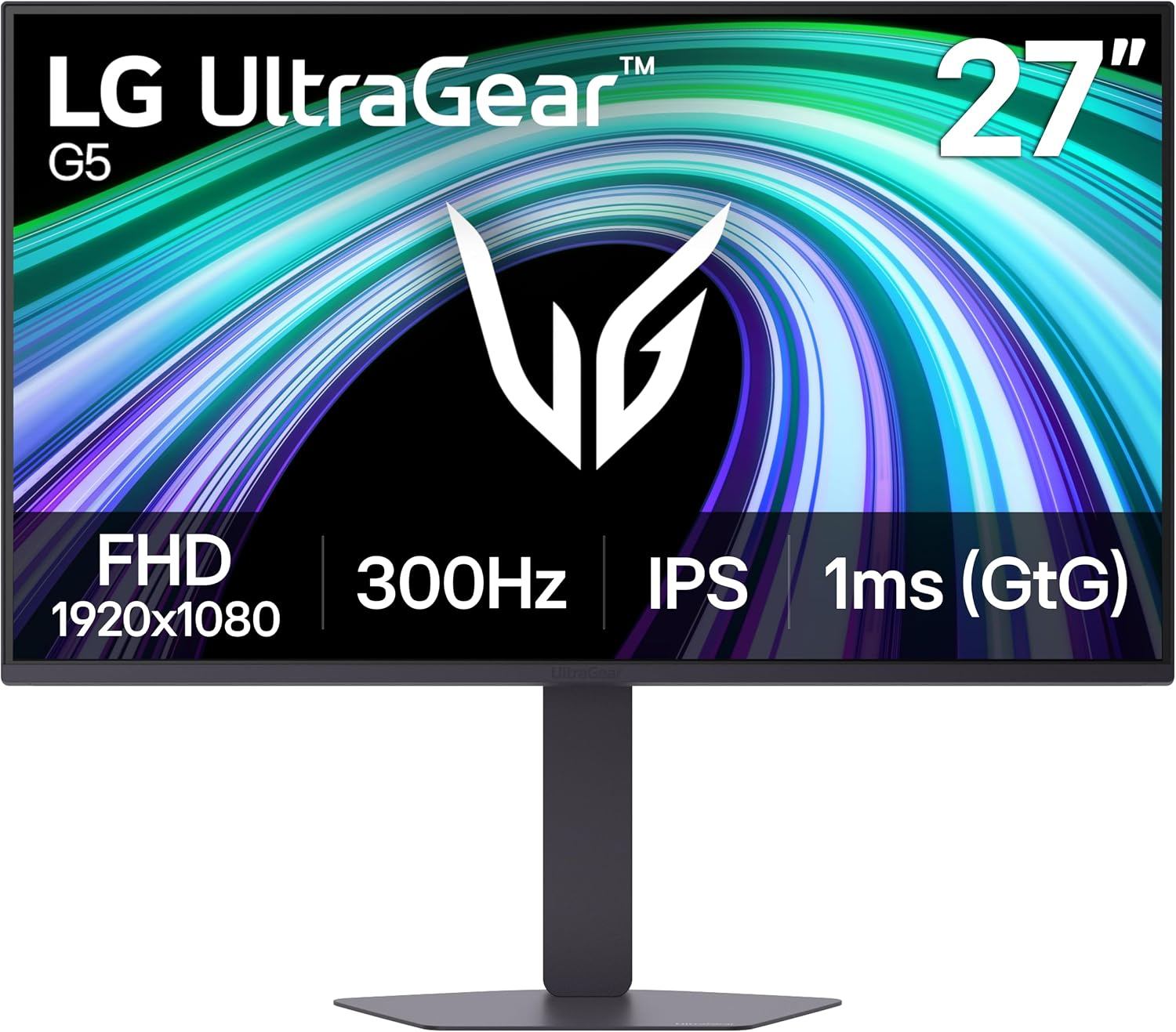 LG 27G550B-W G5 IPS FHD 300HZ GAMING MONITOR