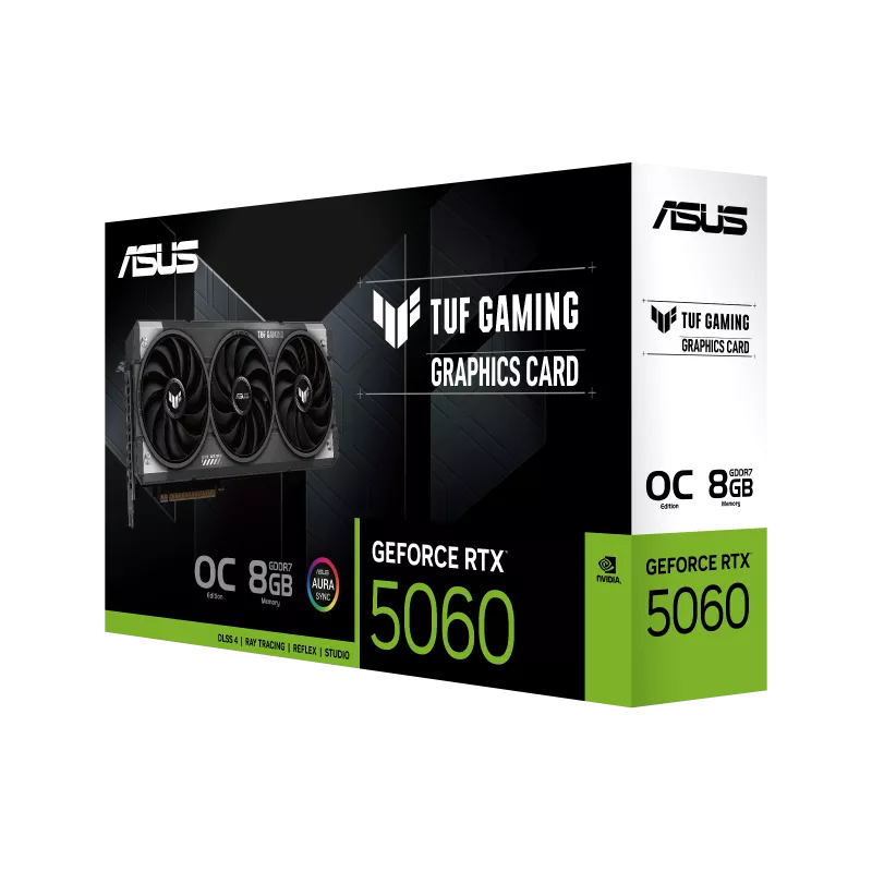 ASUS TUF Gaming GeForce RTX™ 5060 8GB GDDR7 OC Edition- Graphics Card