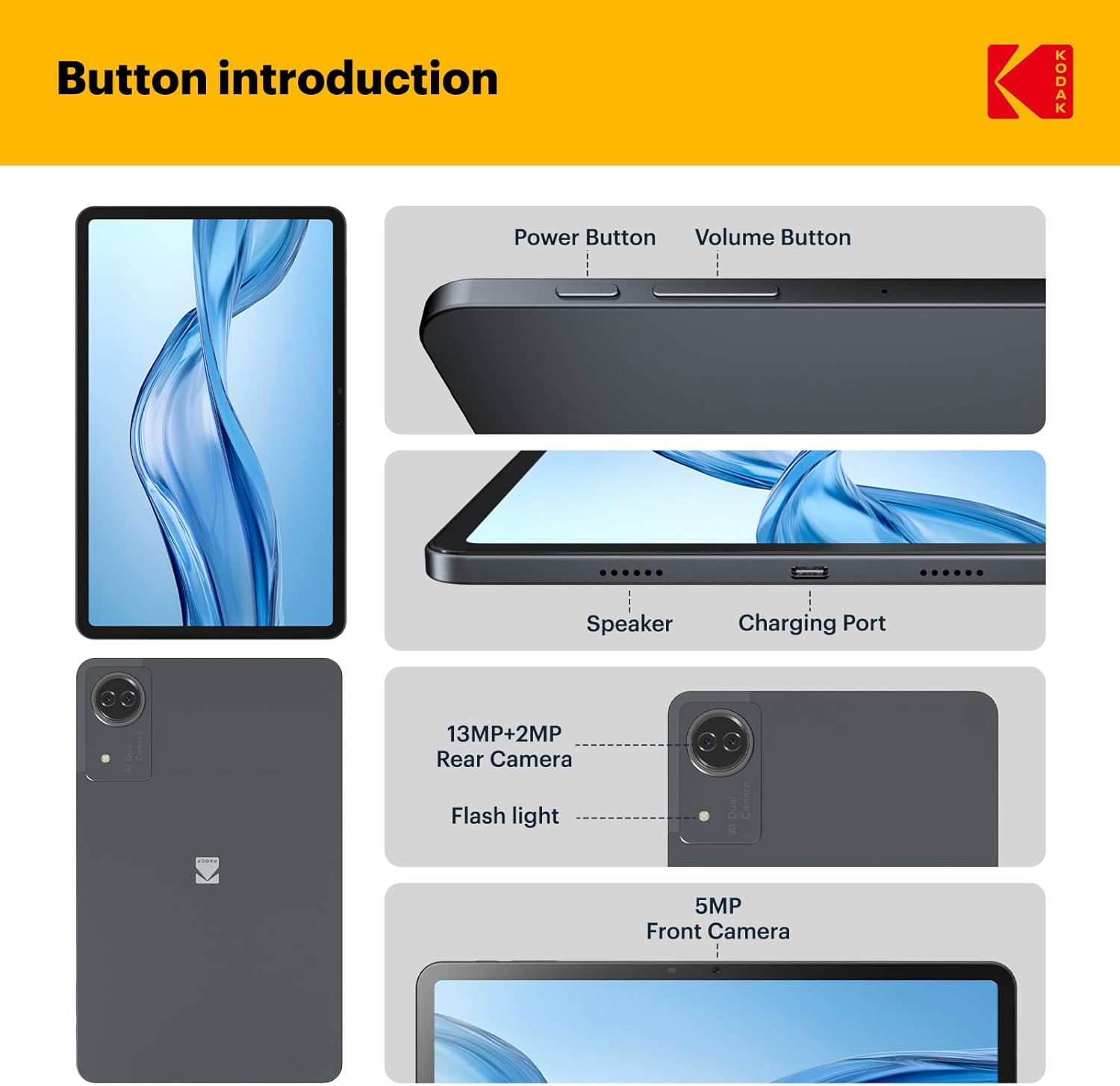 KODAK TAB K12 6GB RAM 128GB TABLET