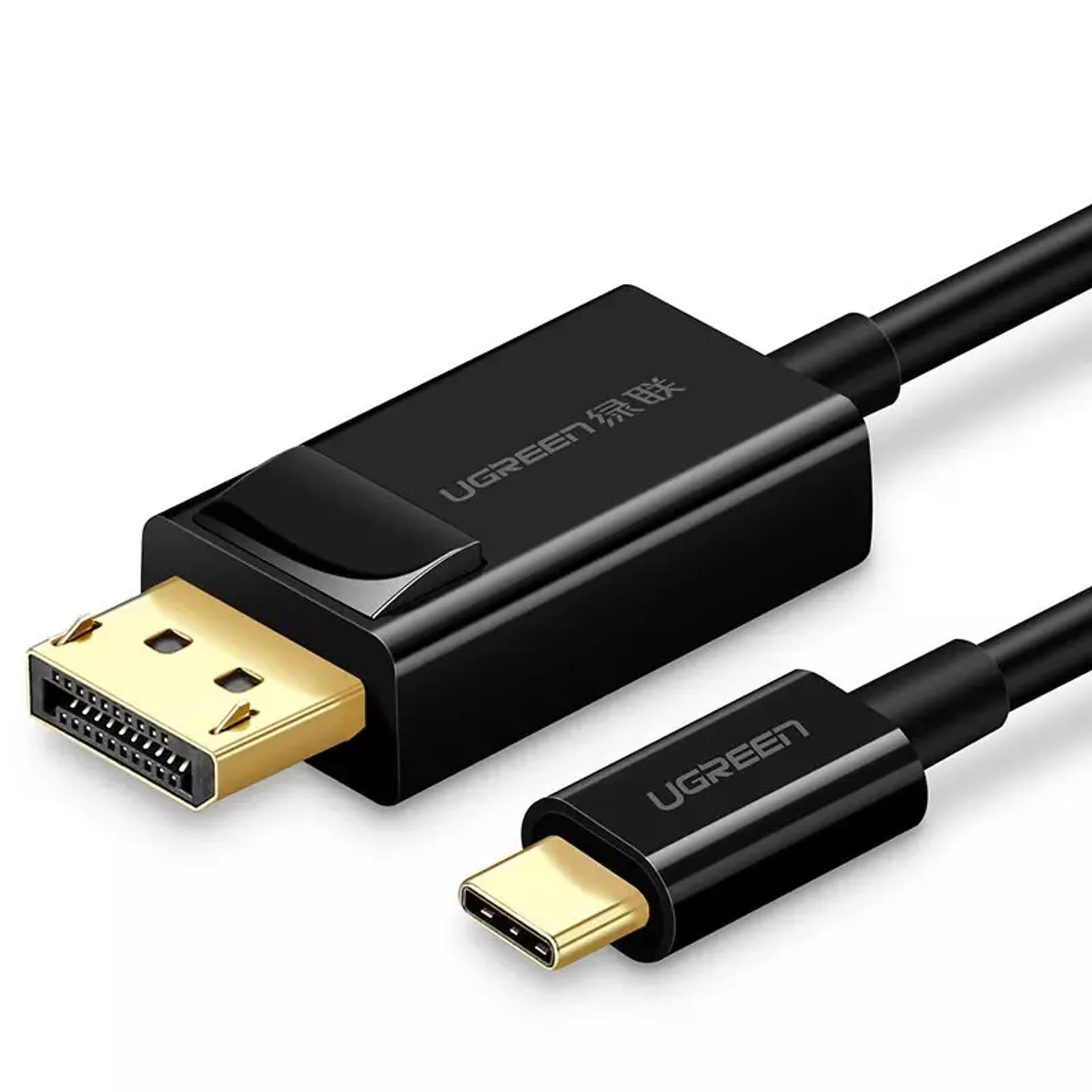 UGREEN MM139 USB Type C to DP Cable 1.5m (Black) UGREEN MM139 USB Type C to DP Cable 1.5m (Black)