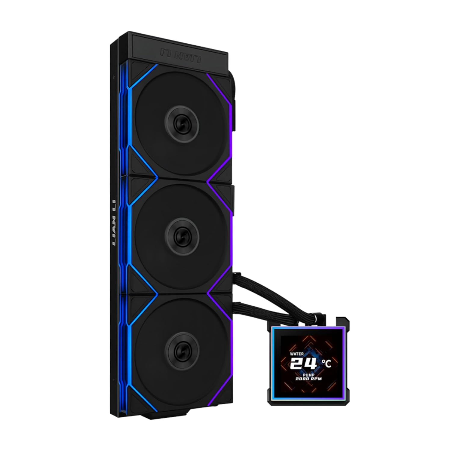 LIAN LI HYDROSHIFT II LCD-S 360TL CPU WATER COOLING BLACK