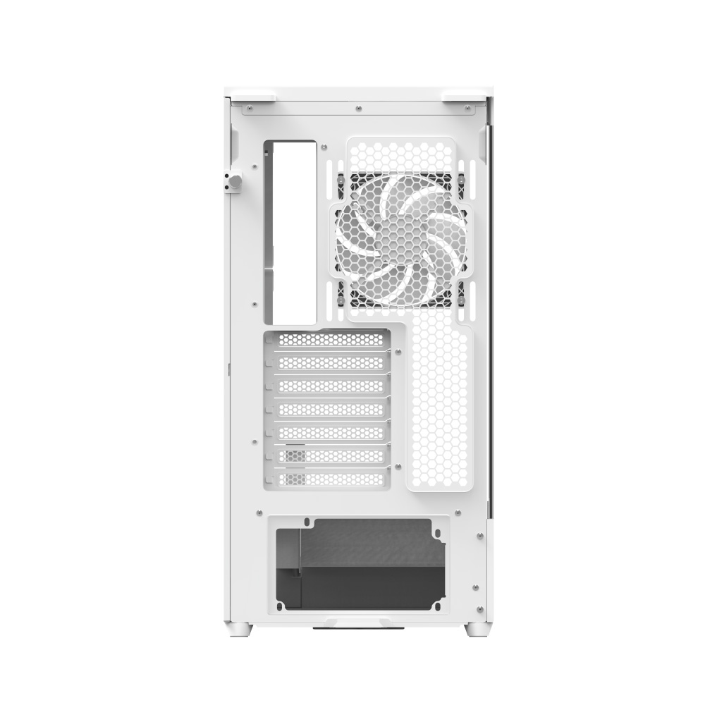 AEROCOOL P500A  ATX Mid Tower GAMING CASE - WHITE