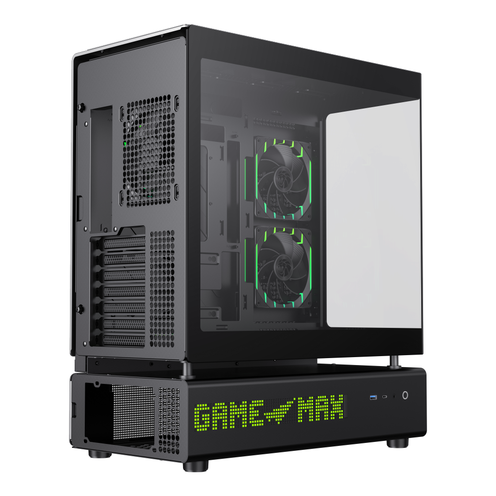 GAMEMAX N90 BG GAMING CASE BLACK