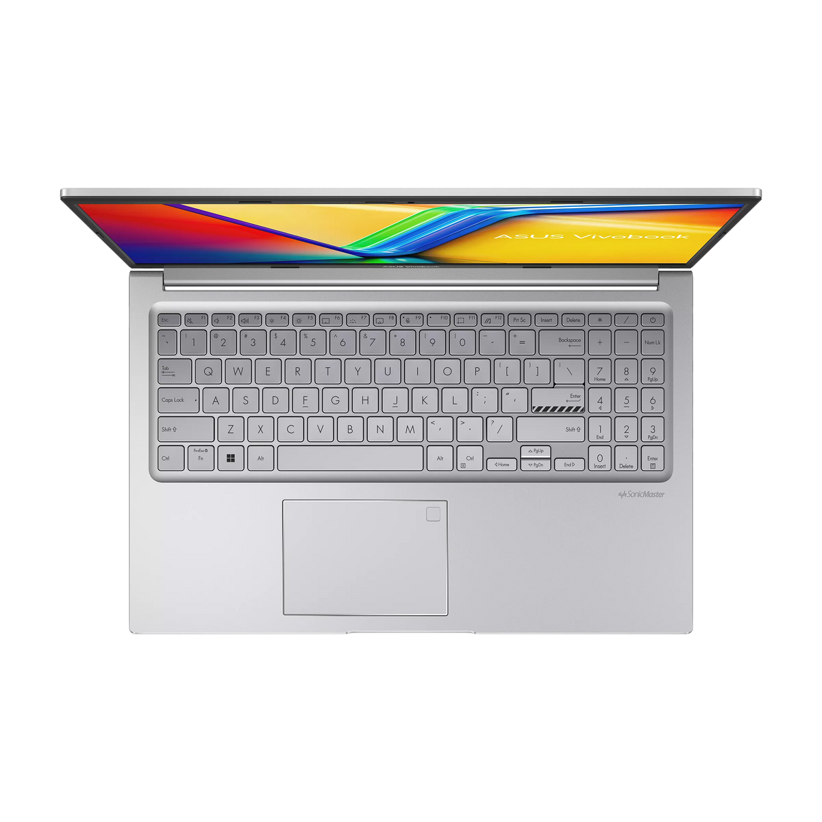 ASUS Vivobook 15 (F1504VA) , Intel Core 5 120U Processor, 8GB DDR5, 512GB SSD Laptop - Cool Silver