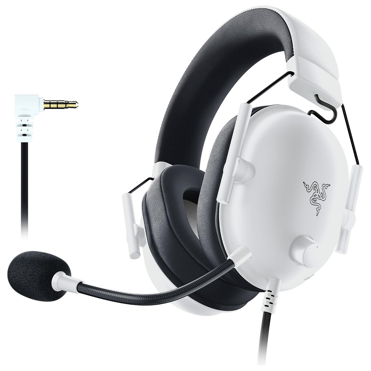 Razer Blackshark V2 X Wired Headset - White