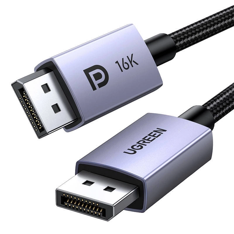 UGREEN DP118 DP 8K 2.1 Male To Male Cable 2M UGREEN DP118 DP 8K 2.1 Male To Male Cable 2M