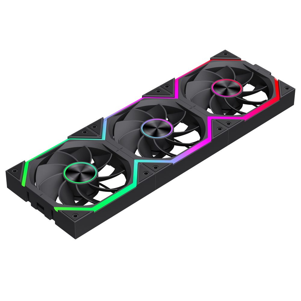 GAMEMAX FN12A-N2-WL-R Reversible Blade Cooling Fan GAMEMAX FN12A-N2-WL-R Reversible Blade Cooling Fan