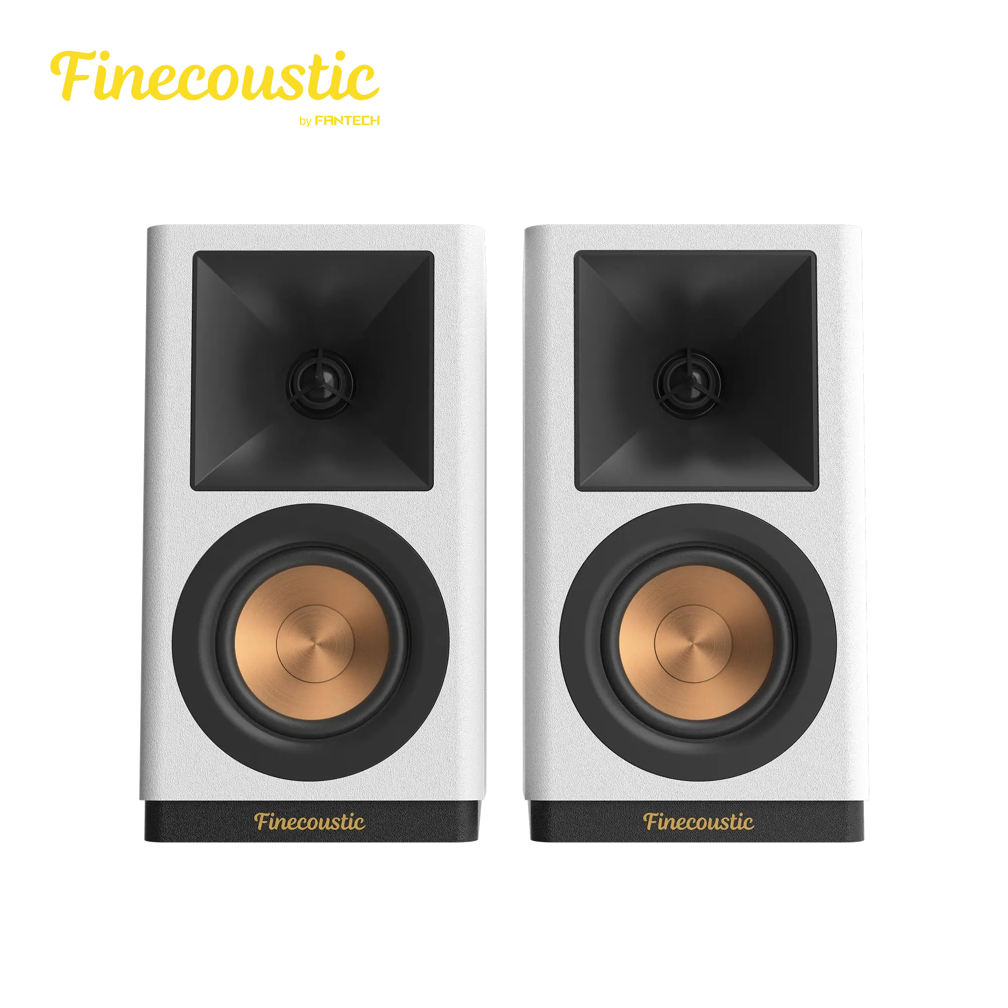 FANTECH FINECOUSTIC HAKO STUDIO 302 Bookshelf Speaker – White