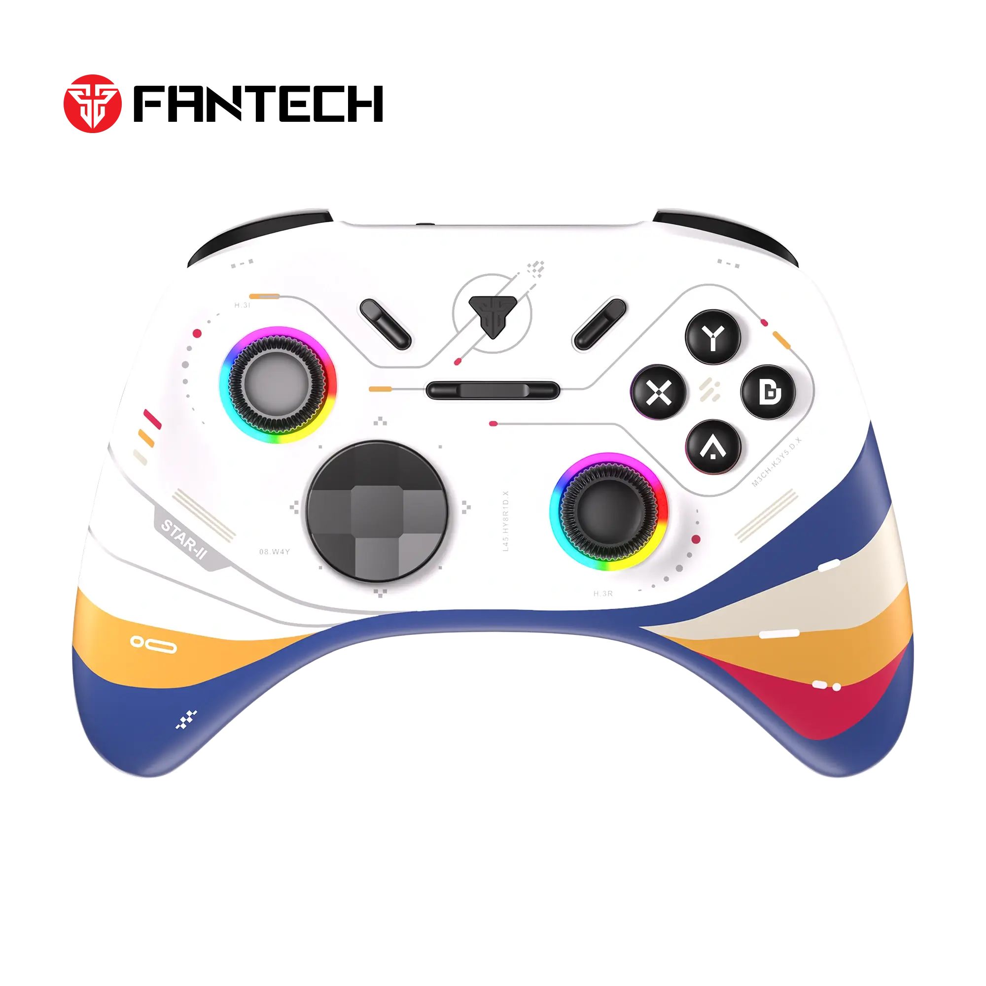 FANTECH WGP15V2S EOS PRO II S WIRELESS CONTROLLER Star Two White FANTECH WGP15V2S EOS PRO II S WIRELESS CONTROLLER Star Two White